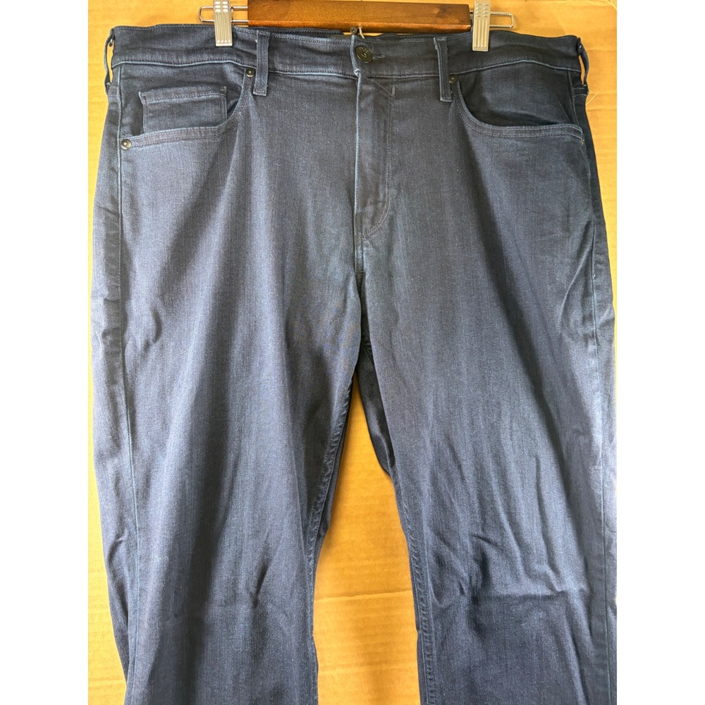 PAIGE Federal Jeans Mens 36 Dark Blue Slim Straight Leg Stretch Denim Pants - Picture 9 of 14